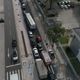 Imagem - Acidente entre ônibus, carro e moto deixa uma pessoa ferida em Vitória