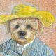 Imagem - Cachorros resgatados das ruas viram protagonistas em releituras de obras famosas
