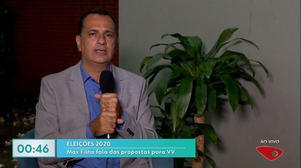 Max Filho (PSDB), candidato à reeleição como prefeito de Vila Velha, em entrevista ao BDES