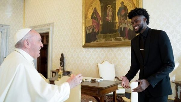 Papa Francisco recebeu jogadores da NBA em Roma
