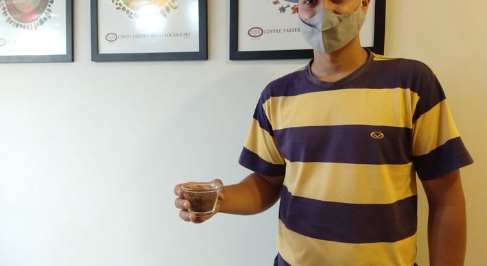 A produção de um jovem capixaba foi a única que recebeu a nota acima de 90 pontos no principal concurso de qualidade de café no mundo