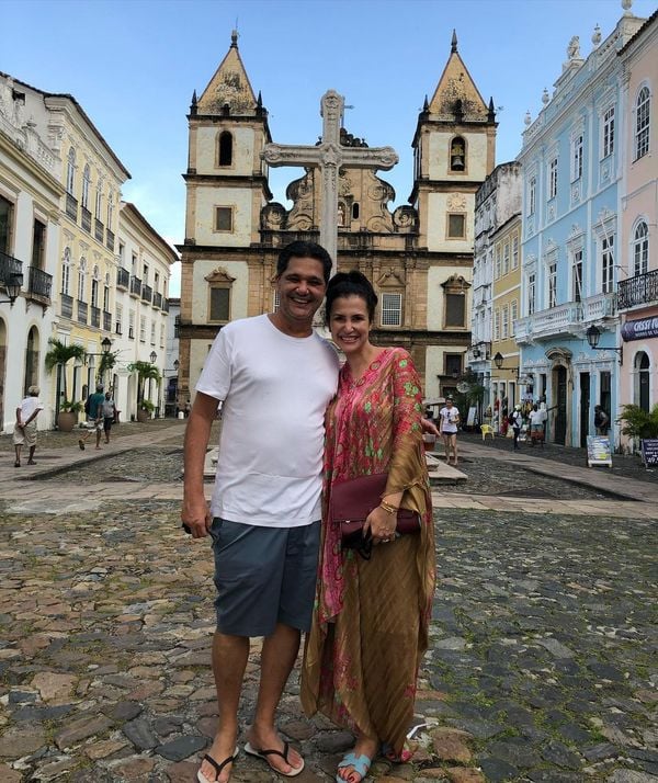 Ricardo Ferraço e Vivian Coser: final de semana em Salvador, Bahia