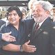 O ex-jogador e atualmente técnico, Diego Maradona