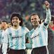 O ex-jogador e atualmente técnico, Diego Maradona