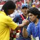 O ex-jogador e atualmente técnico, Diego Maradona