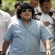 O ex-jogador e atualmente técnico, Diego Maradona