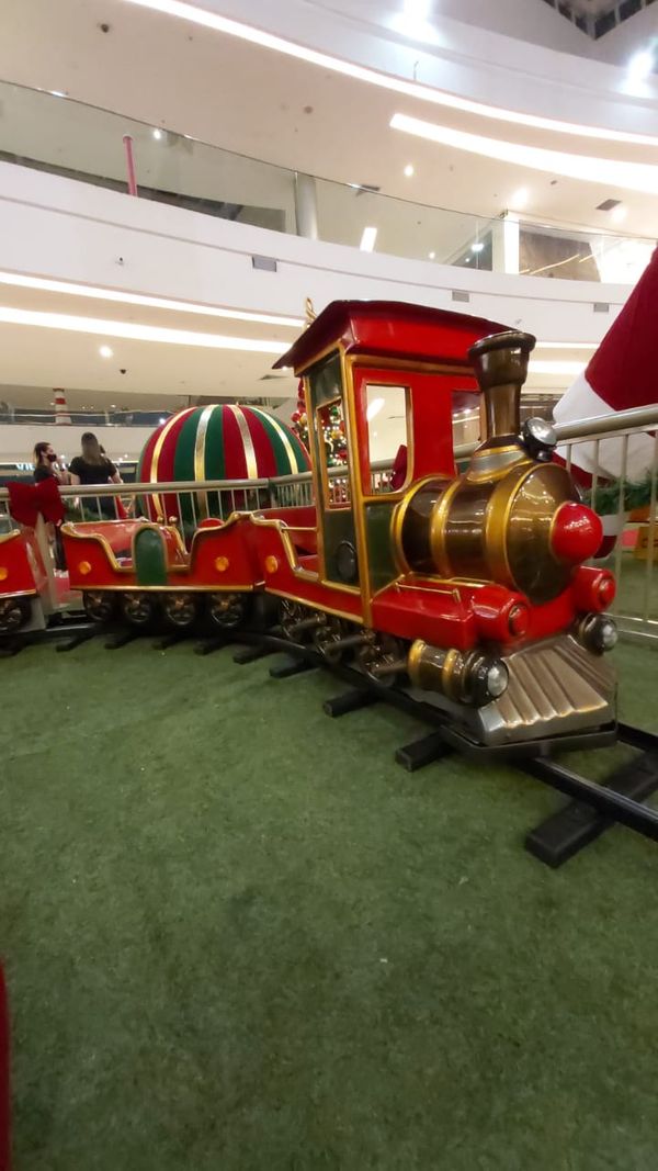 A decoração do Shopping Vila Velha promete encantar as pessoas de todas as idades