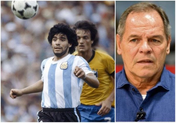 Maradona foi um dos maiores de todos os tempos na visão do ex-goleiro e comentarista Paulo Sergio