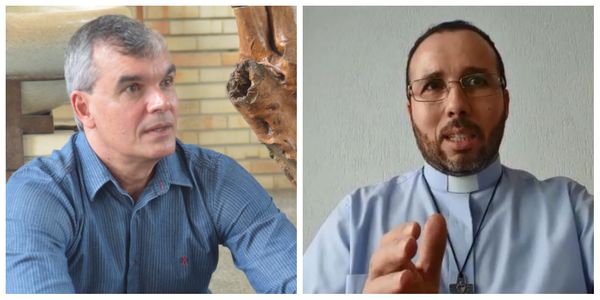 Padres Kelder Brandão e Agostinho Morosini