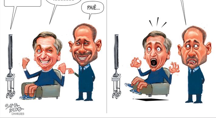 Confira a charge do Amarildo de 28/11/2020