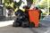 Lixo acumulado nas ruas da Praia do Canto(Fernando Madeira)