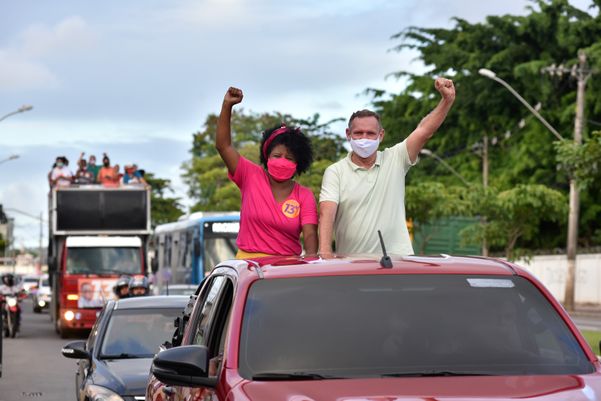 Último dia de campanha do candidato a prefeito de Vitória, João Coser, 13 por Fernando Madeira