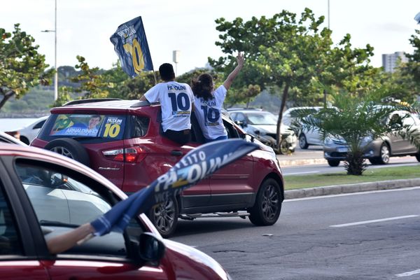 Último dia de campanha do candidato a prefeito de Vitória, Lorenzo Pazolini, 10 por Fernando Madeira
