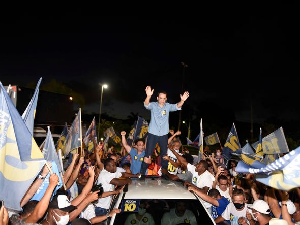 Delegado Pazolini (Republicanos) é eleito prefeito de Vitória. por Vitor Jubini