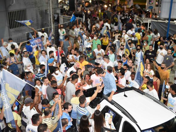 Delegado Pazolini (Republicanos) é eleito prefeito de Vitória. por Vitor Jubini