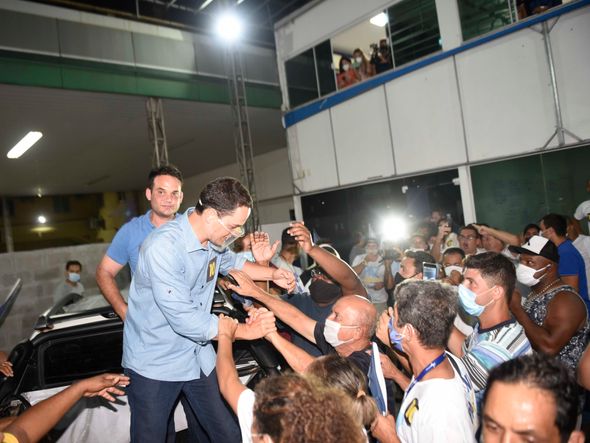 Delegado Pazolini (Republicanos) é eleito prefeito de Vitória. por Vitor Jubini