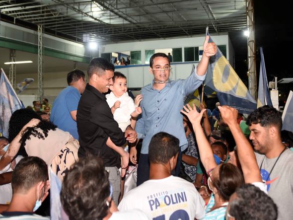 Delegado Pazolini (Republicanos) é eleito prefeito de Vitória. por Vitor Jubini