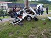 De acordo com a Polícia Rodoviária Federal (PRF), um carro, modelo Fiat Spazio, saiu da pista e colidiu com uma árvore(Redes Sociais)