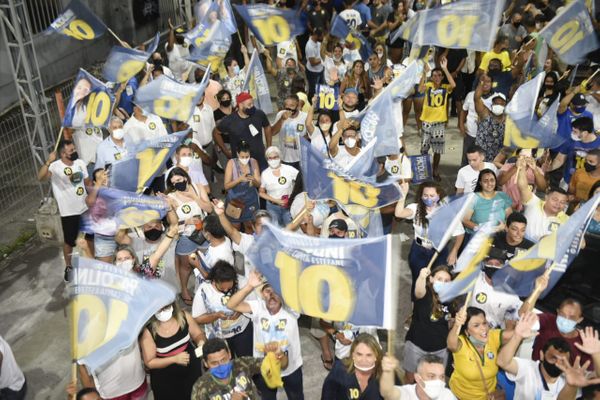 Delegado Pazolini (Republicanos) comemora vitória na Capital   por Vitor Jubini  