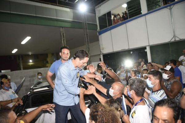 Delegado Pazolini (Republicanos) comemora vitória na Capital  por Vitor Jubini 