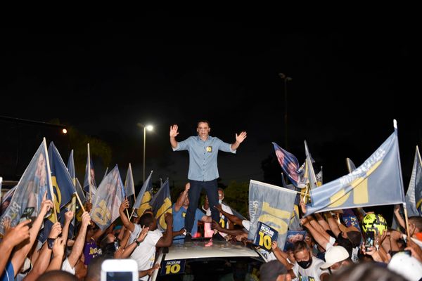 Delegado Pazolini (Republicanos) é eleito prefeito de Vitória. por Vitor Jubini