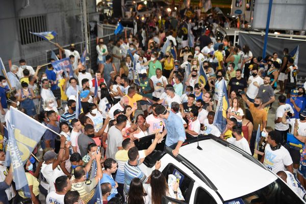 Delegado Pazolini (Republicanos) é eleito prefeito de Vitória. por Vitor Jubini