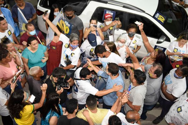 Delegado Pazolini (Republicanos) é eleito prefeito de Vitória. por Vitor Jubini