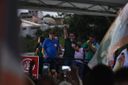 Euclério Sampaio ao lado do deputado estadual Marcelo Santos (Podemos) na festa da vitória em Cariacica(Fernando Madeira)