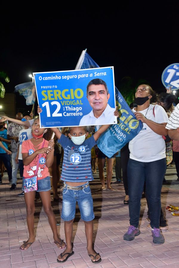 Sérgio Vidigal (PDT) é eleito prefeito da Serra por Fábio Vicentini