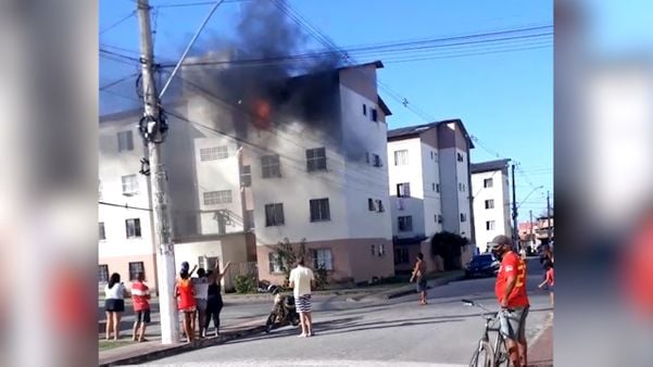 Incêndio é registrado em prédio de Vila Velha 