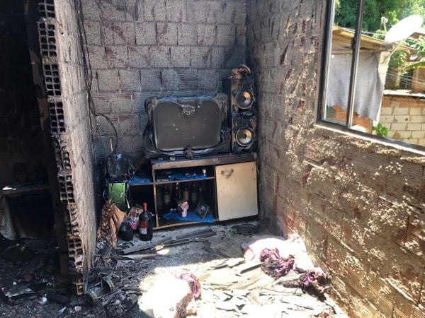 O incêndio aconteceu durante a comemoração de um aniversário