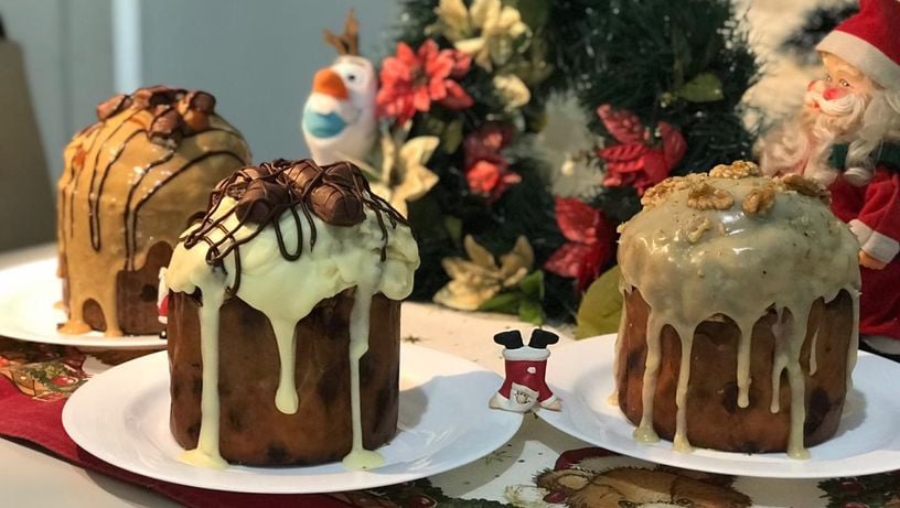 Chocotones da confeitaria artesanal Feito em Casa, em Vitória