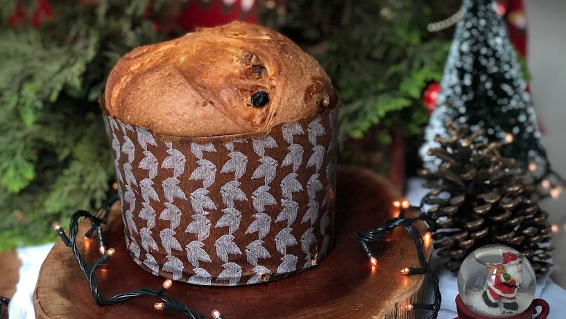 Panetone da confeitaria artesanal O Pão da Ju, em Vitória