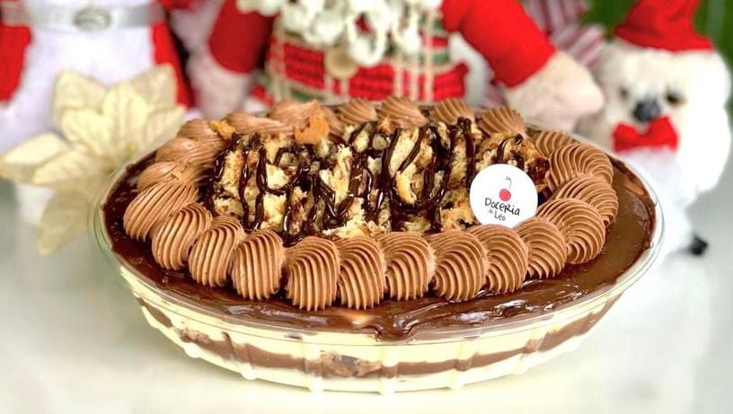 Pavetone especial de Natal da Doceria do Leo, em Vila Velha