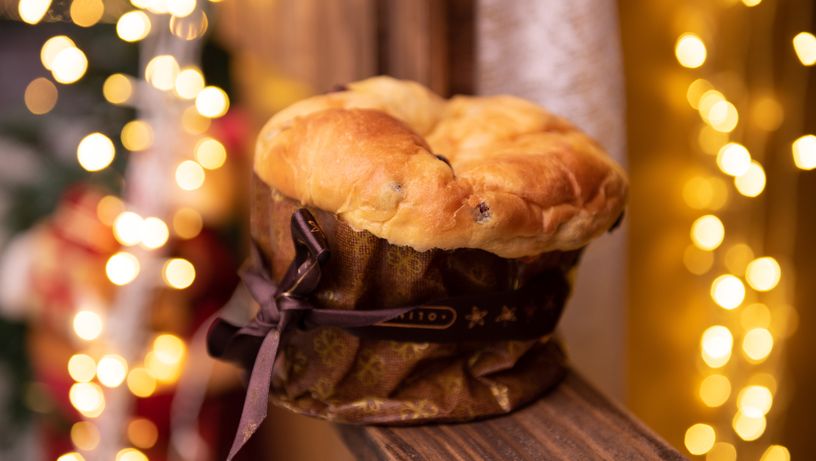 Panetone da confeitaria Olima Culinária Afetiva, em Vitória