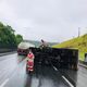 Imagem - Carreta tomba na Rodovia do Contorno em Cariacica