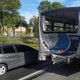 Imagem - Acidente entre carreta e ônibus causa congestionamento na BR 101 em Linhares
