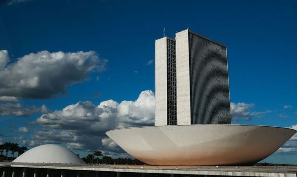 Cúpula da Câmara dos Deputados, em Brasília
