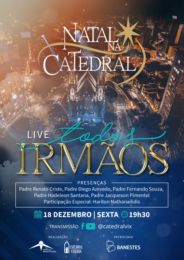 Padres vão realizar a live