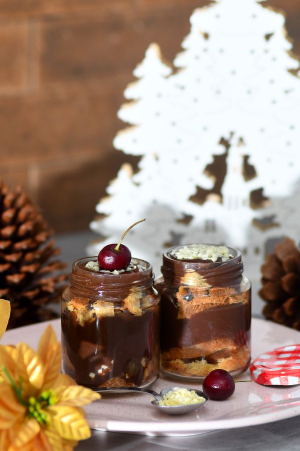 Panetone no pote preparado pela chef confeiteira Andréa Souto