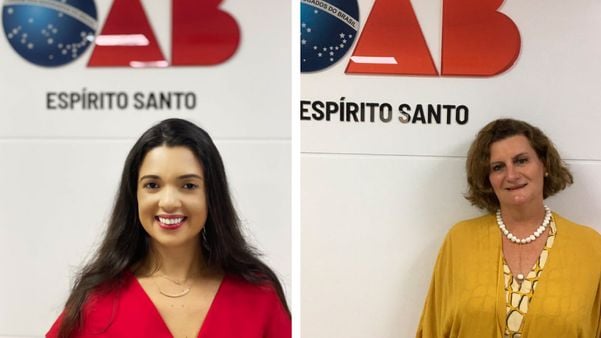 Anabela Galvão é vice-presidente da OAB-ES; e Livia Dal Piaz é advogada e presidente da Comissão da Mulher Advogada.
