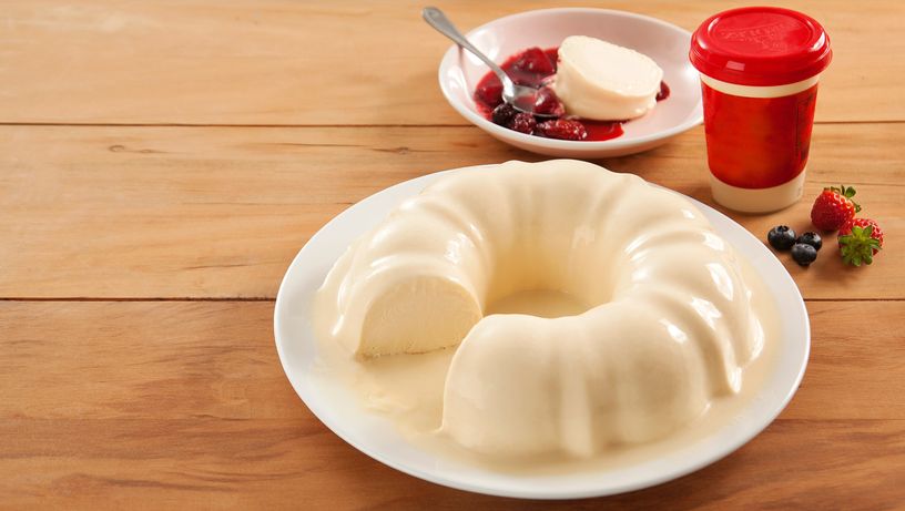 Sorvete de requeijão cremoso