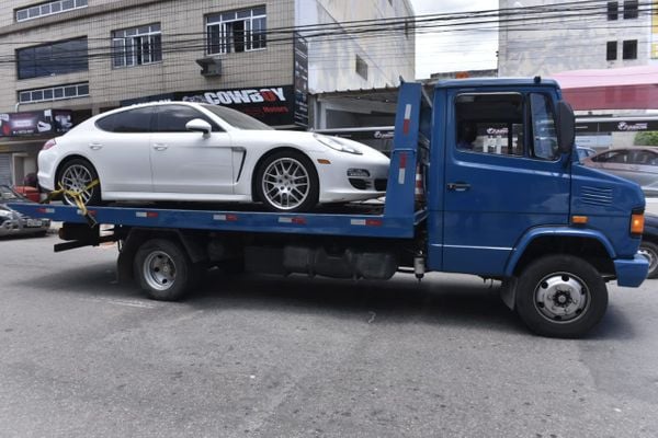 Apreensão da PC do Espírito Santo durante a Operação Piànjú na manhã desta terça-feira (15) por Ricardo Medeiros