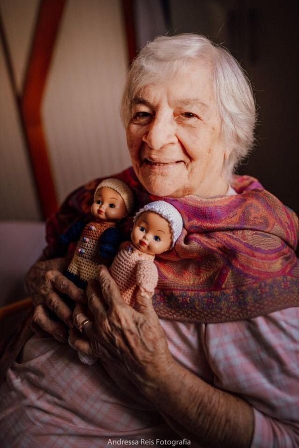 Idosa de 82 anos