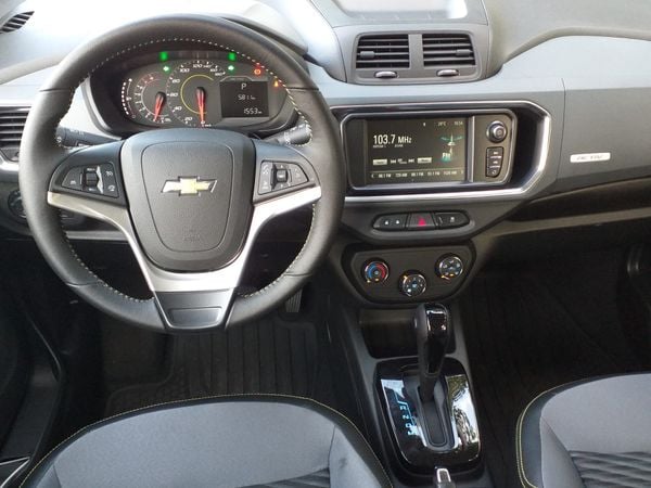 O Spin conta com a multimídia MyLink2 compatível com Android Auto e Apple CarPlay