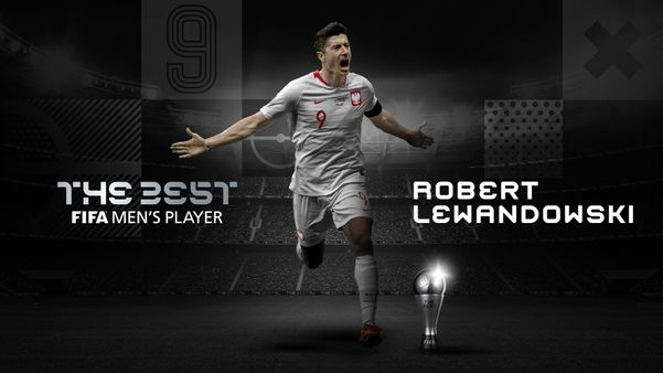 Atacante do Bayern de Munique e da seleção alemã, Lewandowski foi eleito o melhor jogador do mundo