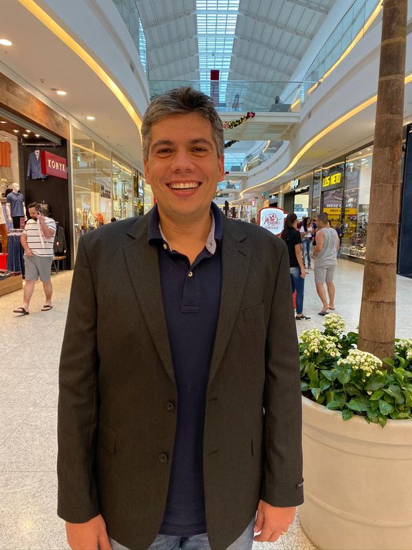 Bruno Ferrador, superintendente do Shopping Vila Velha