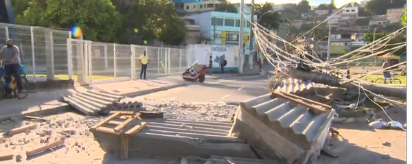 O motorista estava embriagado