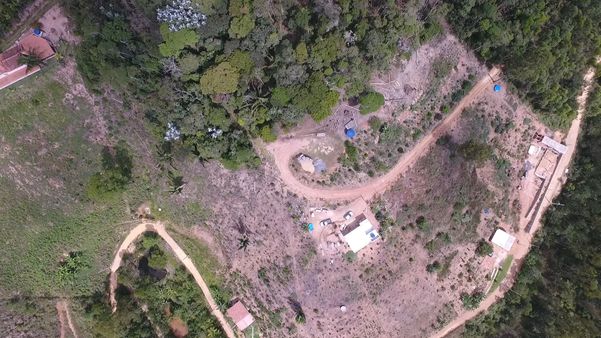Imagens de drone mostram desmatamento em Santa Teresa por Luciney Araújo