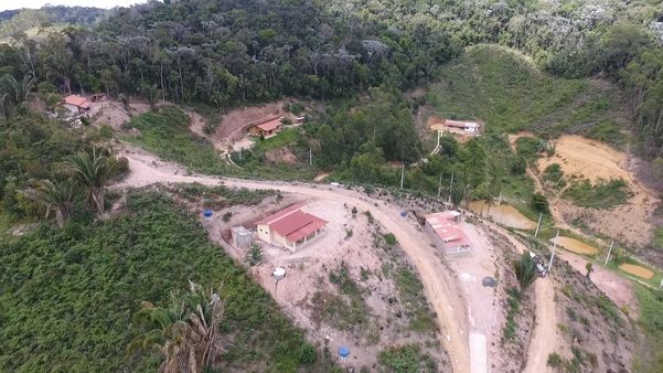 Imagens de drone mostram desmatamento em Santa Teresa por Luciney Araújo